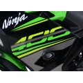 R&G Racing Aero Crash Protectors (Non-drill)- Kawasaki Ninja 250 / 400 '18-19 R&G Racing Aero Crash Protectors (Non-drill)- Kawasaki Ninja 250 / 400 '18-19